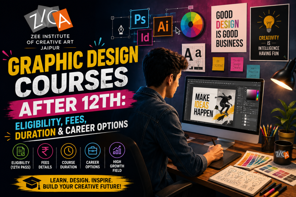 Graphic Design Courses After 12th: Eligibility, Fees, Duration & Career Options